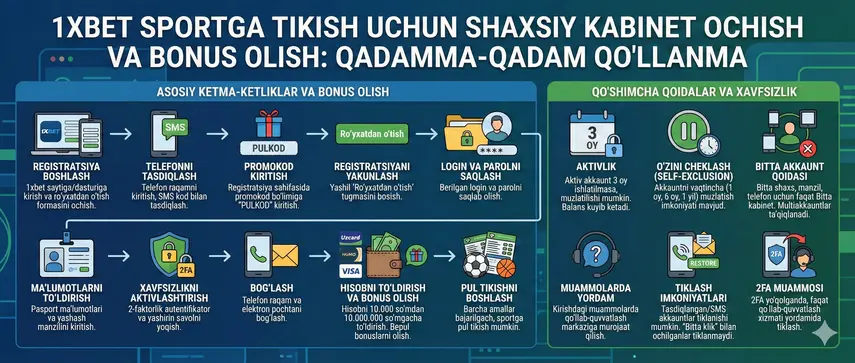 Sportga pul tikish qoidalari va qullanmasi