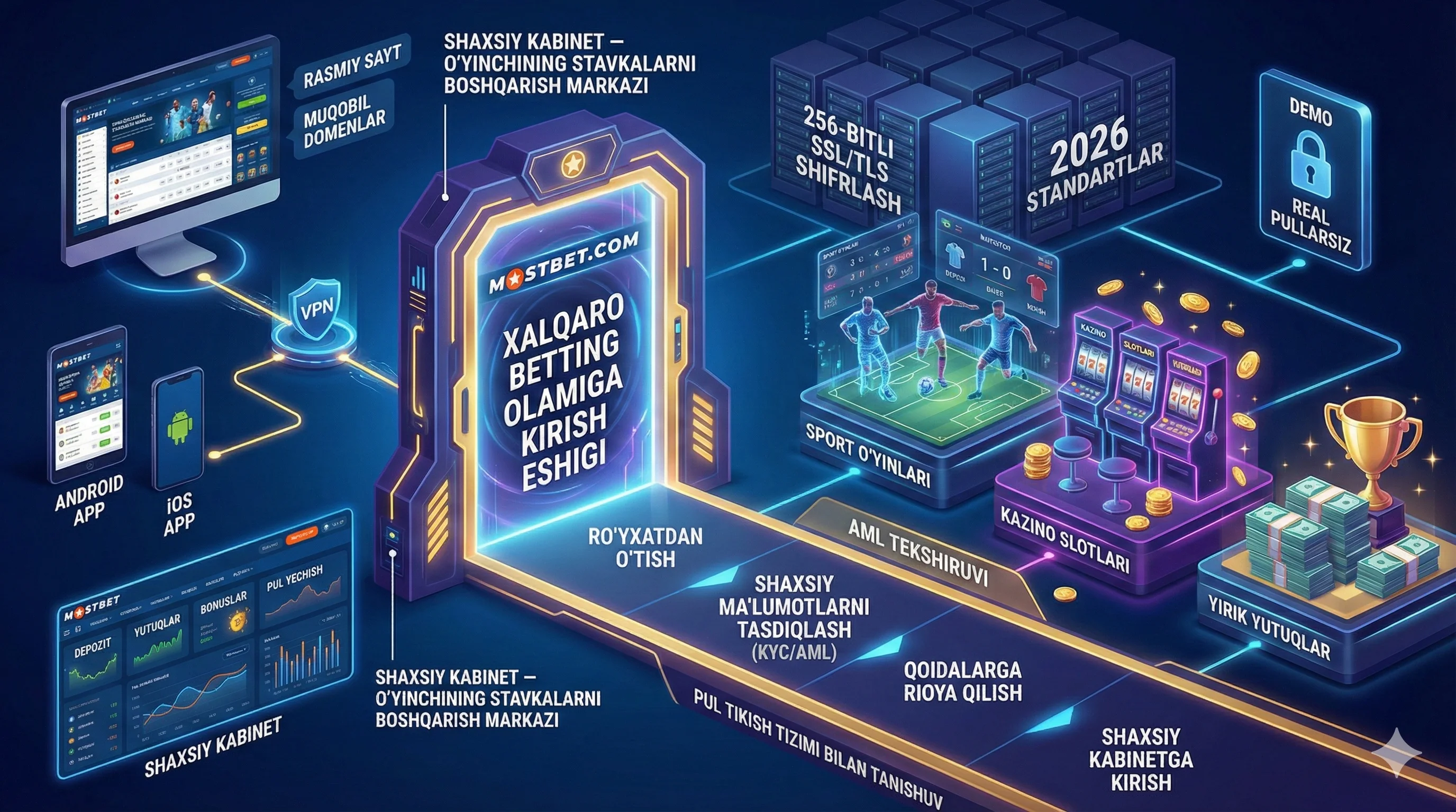 Mostbet apk dasturida registratsiya qilish bo'yicha