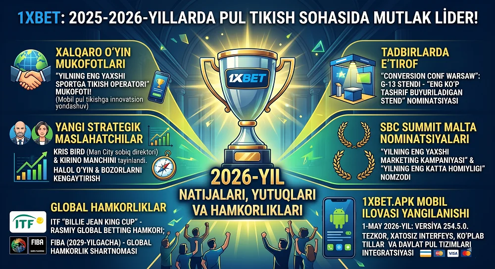 1x bet apk ilovasi liderlik yutuqlari